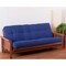 Blazing Needles Renewal 8-inch Twill Full-size Futon Mattress - Royal Blue - Royal Blue